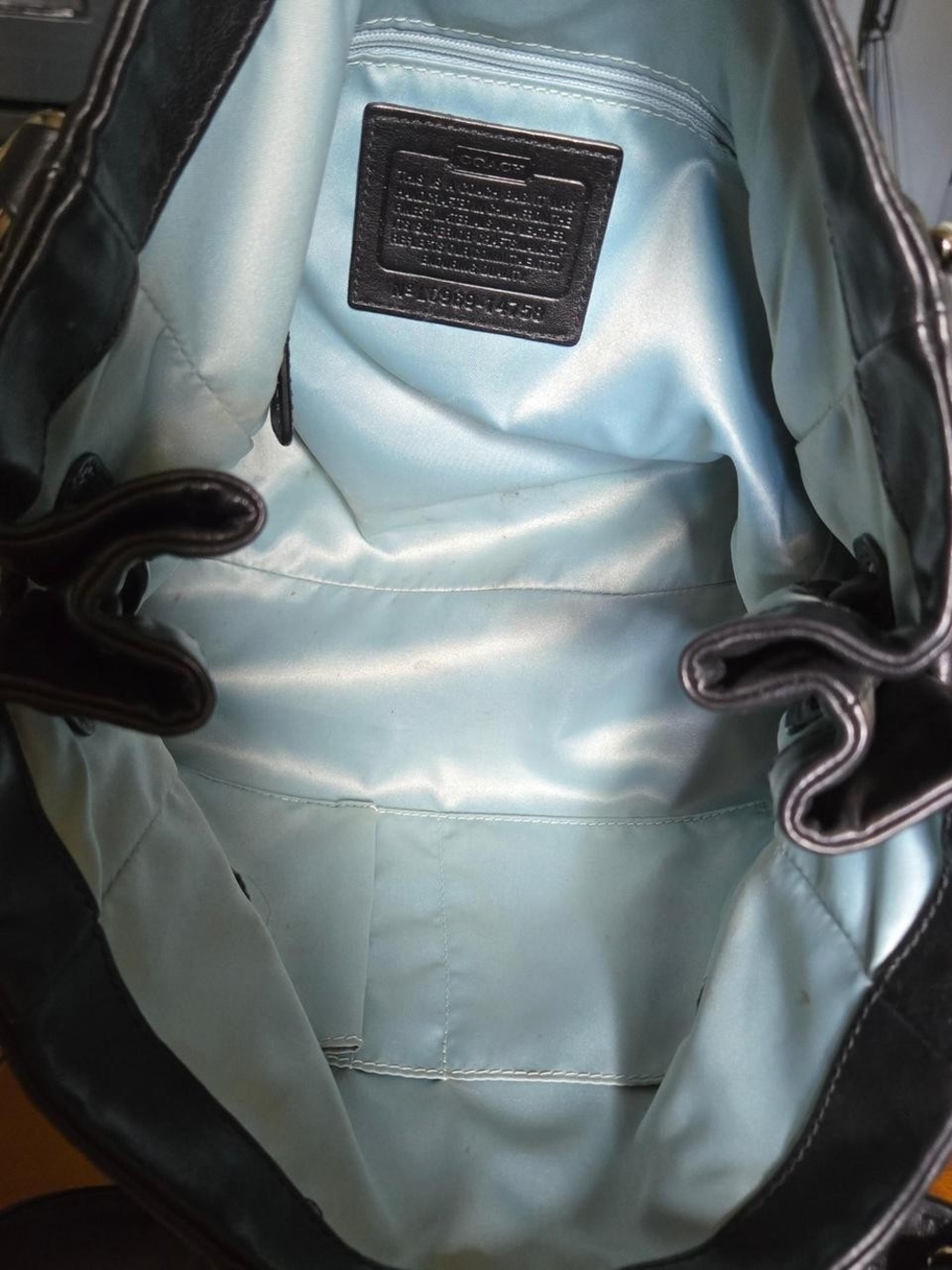 Coach Kristin Leather Satchel - Picture 10 of 12